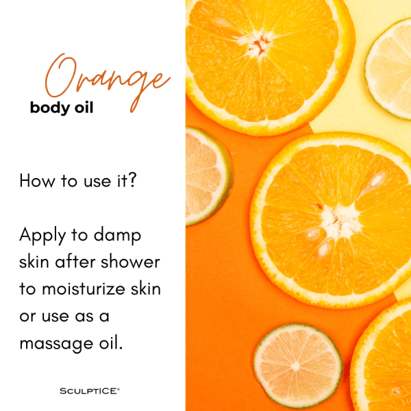 SculptICE Orange Body Oil3
