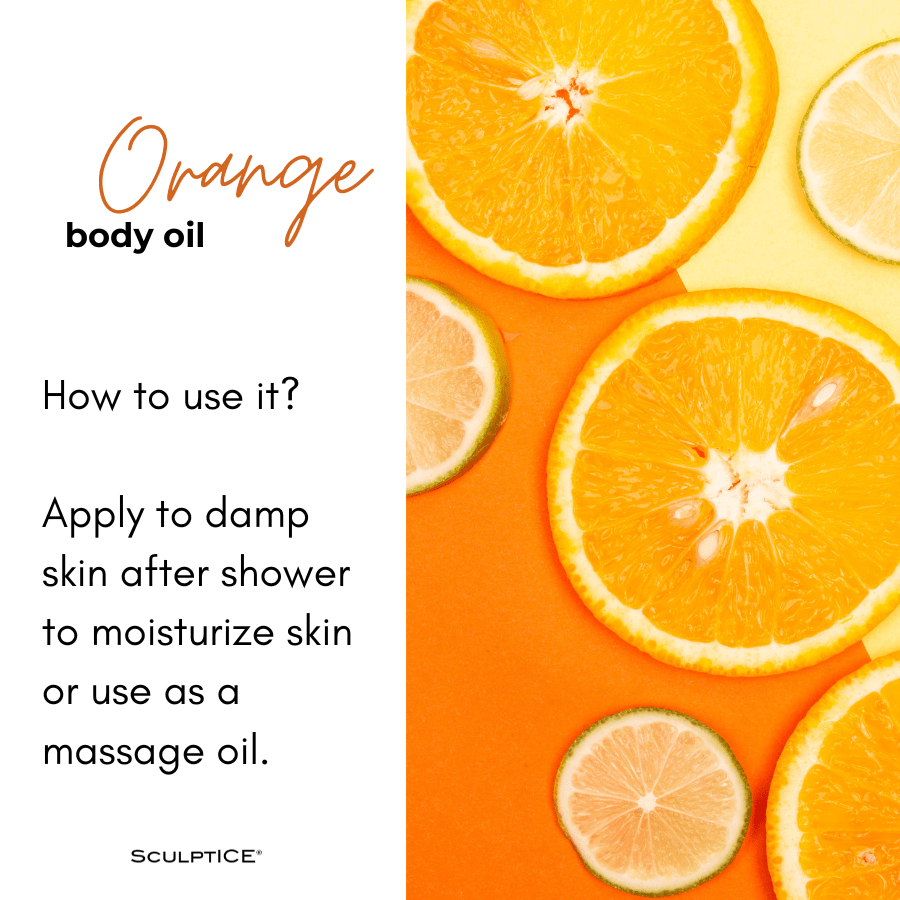 SculptICE Orange Body Oil3