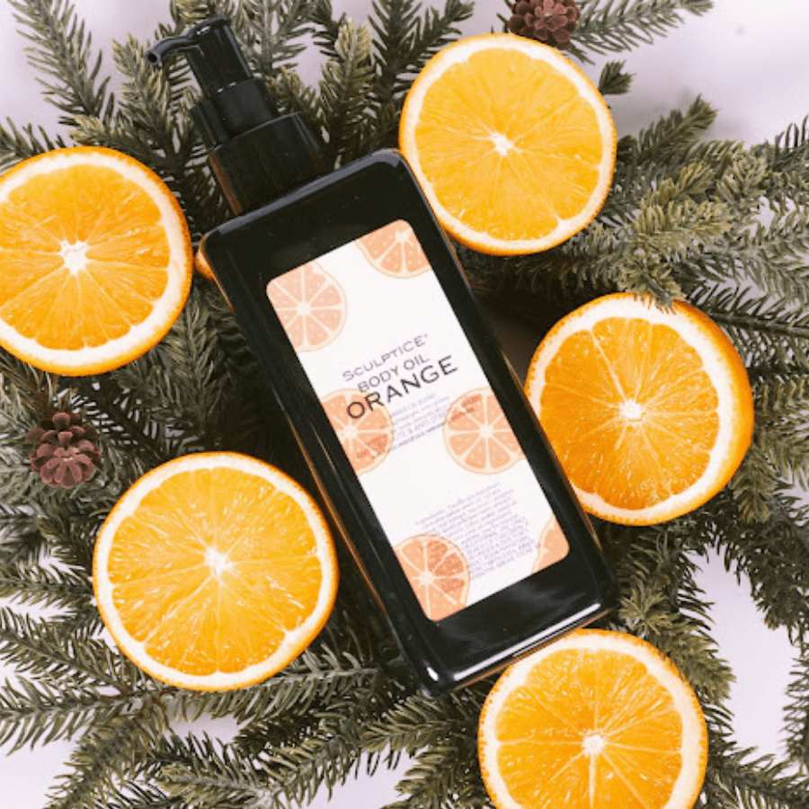 SculptICE Orange Body Oil5