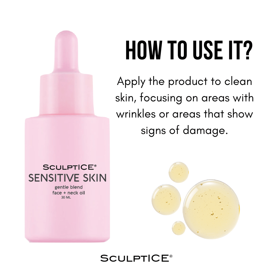 SculptICE facial oil Sensitive3