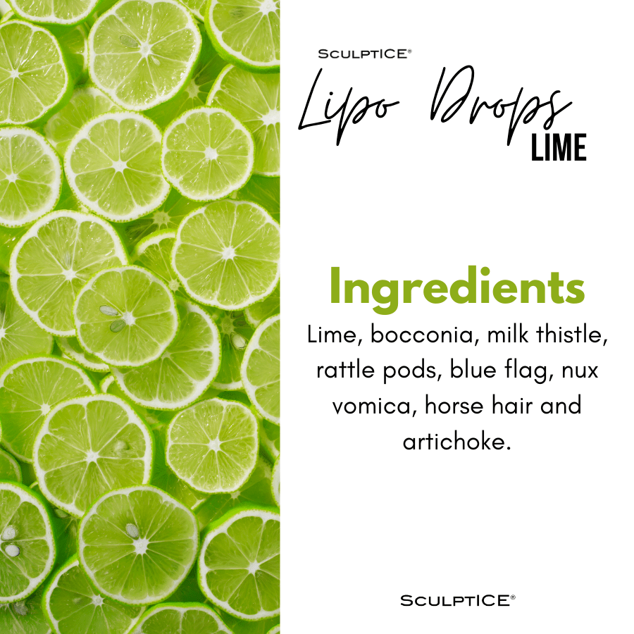 SculptICE lipo drops lime3