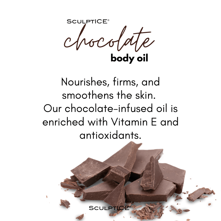 SculptICE Chocolate body oil5