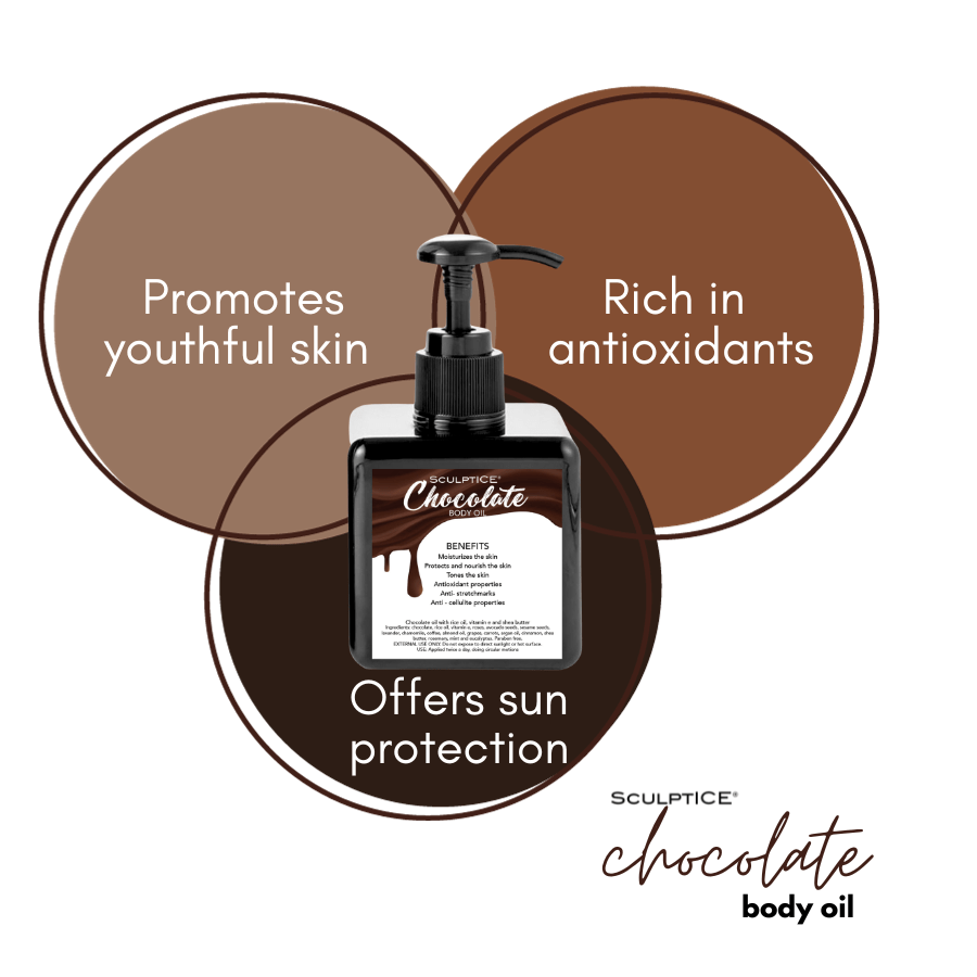 SculptICE Chocolate body oil6