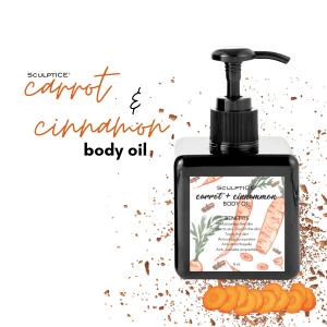 SculptICE Carrot Cinnamon Body Oil