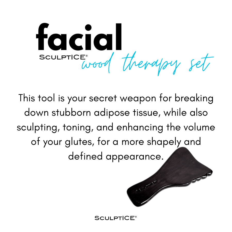SculptICE wood Facial Set2